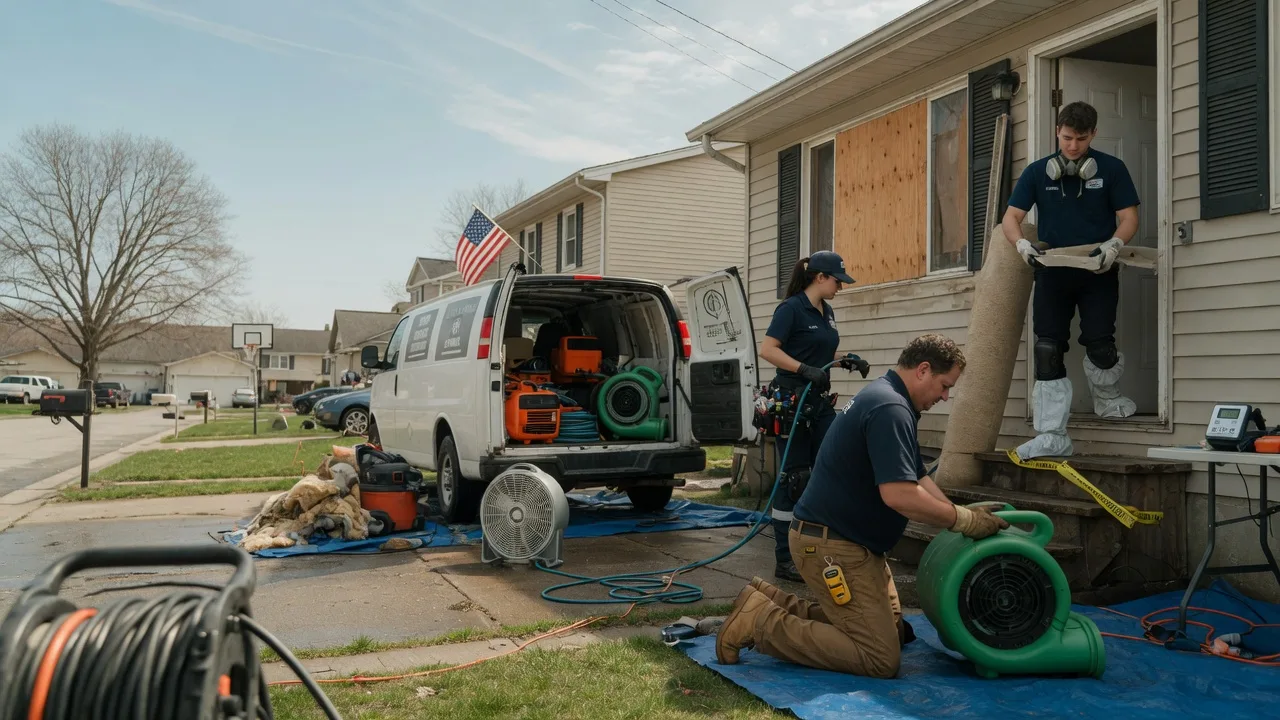 Water Damage Restoration in Sodus, MI near me